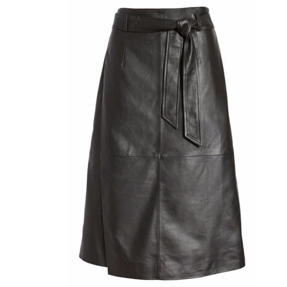Leather Skirt HALOGEN® From Nordstrom